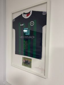 Chalfont Saints Foodball Club framed Tshirt